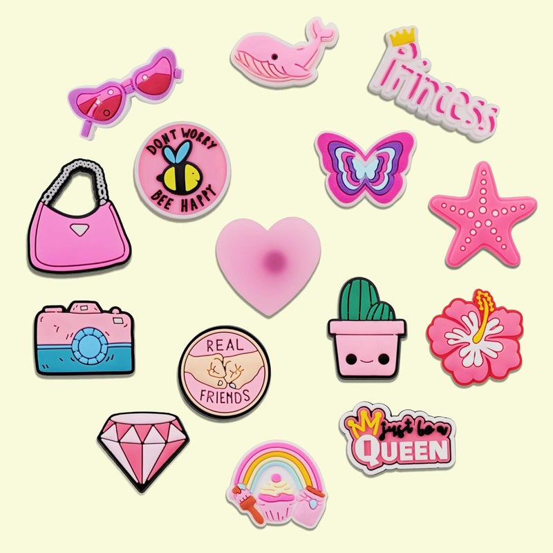 COOTRUKER 30pcs Shoes Charms for Clogs Pins Bag Accessories for Girls Boys Kids Shoes Decoration Charms for Women Men Party Favors - Image 4